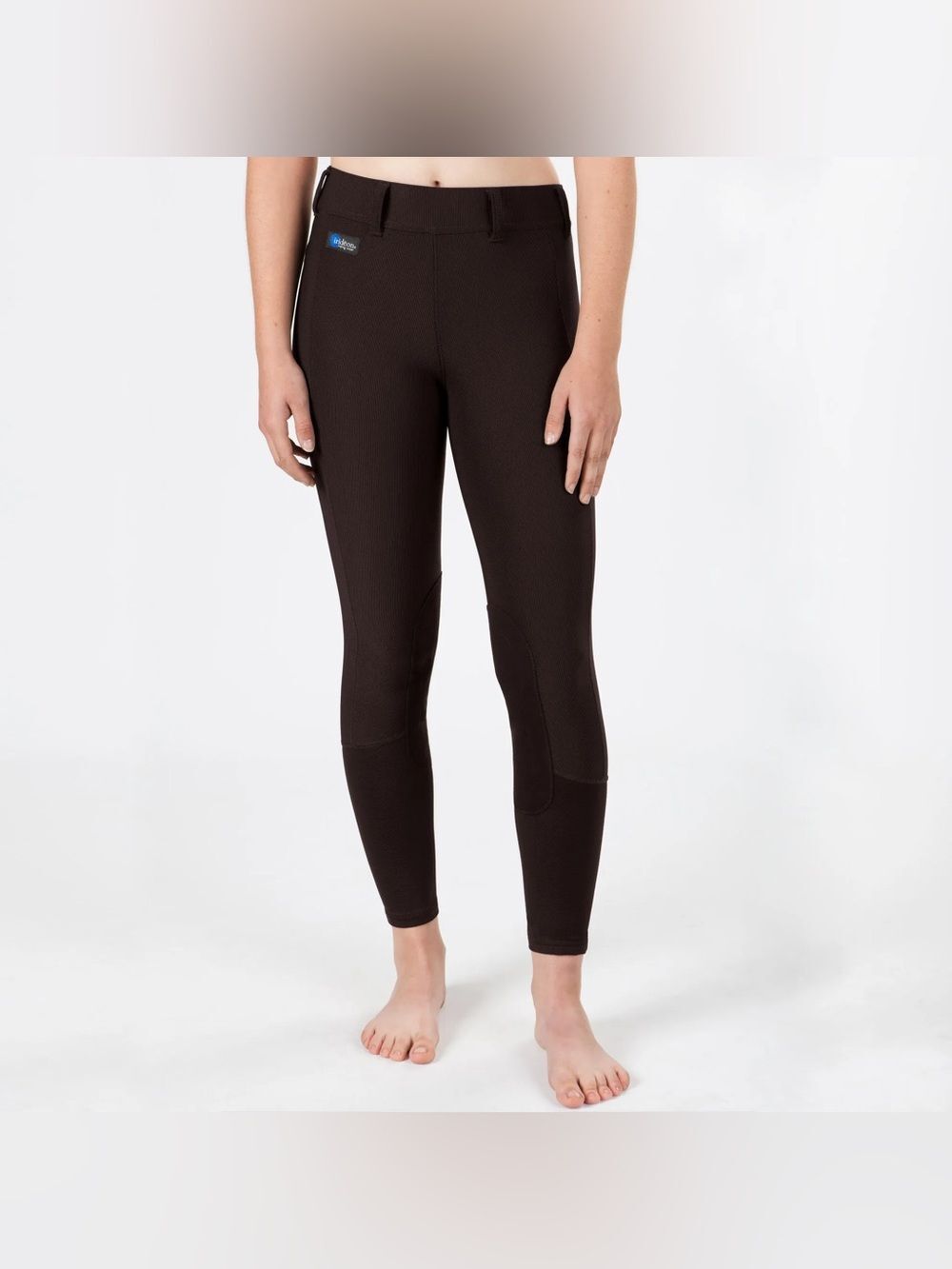 Irideon Women’s Cadence Knee Patch Riding Breeches M Espresso Brown